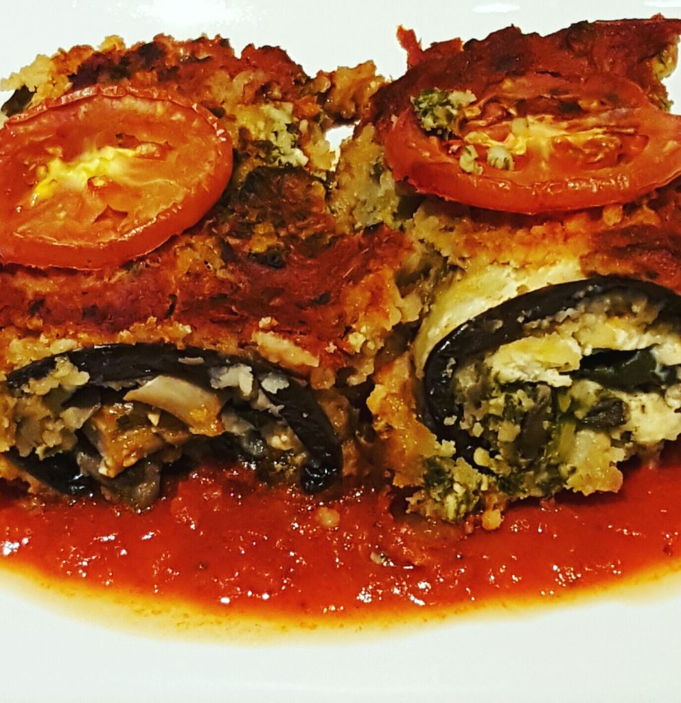 Eggplant Rollatini Gets A Healthy Makeover Cooking With Dr. G